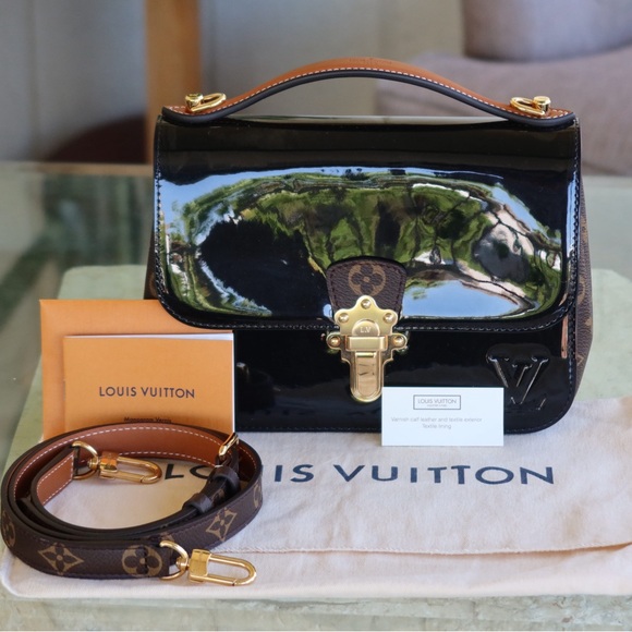 NWOT Louis Vuitton Cherry Wood Shoulder Bag - Picture 1 of 15